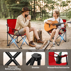 Sunula faltbarer Campingstuhl, ultraleicht, 1,65 kg, mit Getränkehalter, Tragetasche, kompakt klappbar, ideal für Camping, Garten und Ausflüge