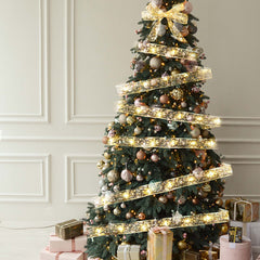 Salcar 5m / 10m LED-Streifen Weihnachtsband, 50/100 LEDs