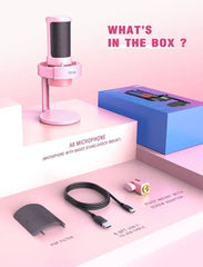 Fifine USB Kondensator Mikrofon mit Stummschalttaste, Popfilter und Kopfhörerbuchse Sekey