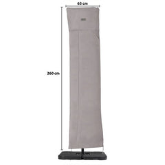 Sekey 260 x 65 cm Schutzhülle für 300 cm Ampelschirm, aus Oxford-Gewebe