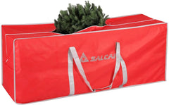 Salcar Große Weihnachtsbaum Aufbewahrungstasche, 130 * 40 * 50 cm Reisetasche Reißfeste Aufbewahrungstasche für Weihnachtsschmuck, Kleidung Salcar