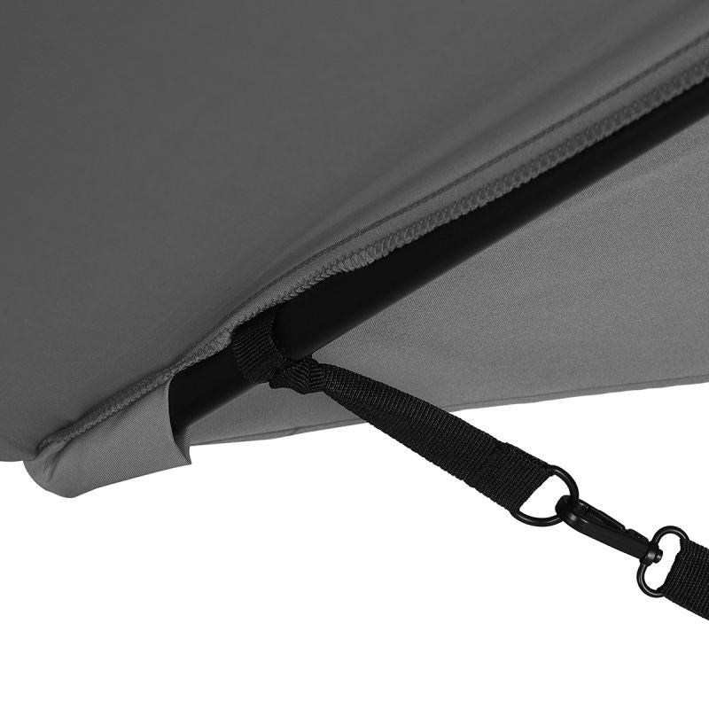 Sekey wind protection for cantilever umbrella