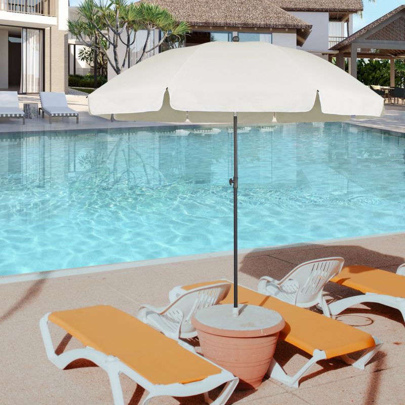 Sekey parasol 240cm with protective cover, UPF25+