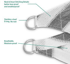 Sun sail HDPE sun protection sail