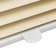 Sekey Plissee ohne Bohren in Hellbraun – Blickdichtes Sonnenschutzrollo, Klemmfix & verspannt