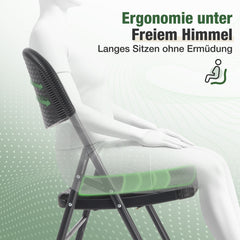 Sekey Klappstuhl – Klappbare Gartenstühle für Balkon, Terrasse & Garten (2er, 4er & 6er Sets)