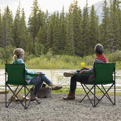 Sunula faltbarer Campingstuhl, ultraleicht, 1,65 kg, mit Getränkehalter, Tragetasche, kompakt klappbar, ideal für Camping, Garten und Ausflüge