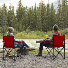 Sunula faltbarer Campingstuhl, ultraleicht, 1,65 kg, mit Getränkehalter, Tragetasche, kompakt klappbar, ideal für Camping, Garten und Ausflüge