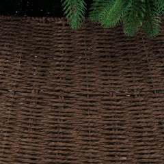 Salcar Weihnachtsbaumkorb aus Papierkordel – Braun, 40/60 cm oder 50/68 cm