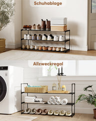 Sekey 6-Tier Metal Shoe Rack – Large Capacity &amp; Space-Saving Storage for All Types of Shoes