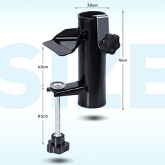 Sekey 200 x 125 cm Balkonschirm Rechteckig mit Balkongeländer, Sonnenschutz UV50+ Sekey