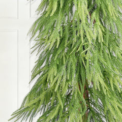 Salcar Artificial Christmas Tree with Wooden Stand – 100% PE, soft green &amp; lifelike – 120 cm / 150 cm, easy to care for &amp; stable