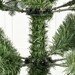 Salcar Künstlicher Weihnachtsbaum Nordmanntanne – PE & PVC, naturgetreuer Christbaum, 150/180/210 cm
