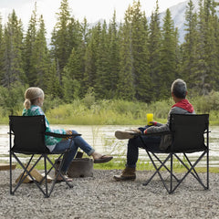 Sunula faltbarer Campingstuhl, ultraleicht, 1,65 kg, mit Getränkehalter, Tragetasche, kompakt klappbar, ideal für Camping, Garten und Ausflüge