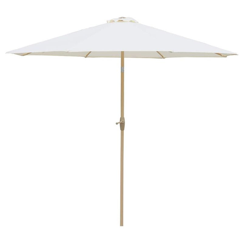 Sekey 300 cm parasol with crank, sun protection UV50+, made of wood-metal