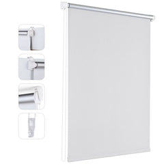 Sekey blackout blind without drilling or with drilling, white