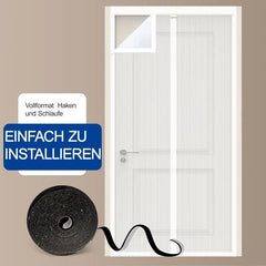 Sekey Kratzfest Magnet Fliegengitter Tür aus Polyester, Weiß Sekey