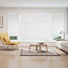 Sekey Plissee ohne Bohren, Lichtdurchlässiges Fensterplissee aus Vliesstoff, Klemmfix Jalousie, Weiß