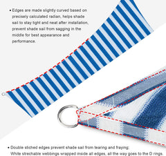 Sun sail HDPE sun protection sail