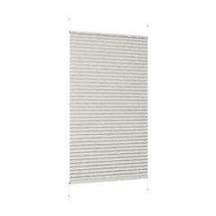 Sekey Plissee ohne Bohren in Beige mit Leinenstruktur – Blickdichtes Sonnenschutzrollo, Klemmfix & verspannt