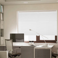 Sekey Plissee ohne Bohren, 100% Verdunkelung,Weiß