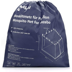 Sekey Moskitonetz für 300 x 300 cm Pavillon