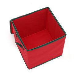 Salcar Aufbewahrungsbox für Weihnachtskugeln – 64 Fächer, stabile Kartontrenner, faltbare Aufbewahrungskiste für Christbaumschmuck & Weihnachtsdeko