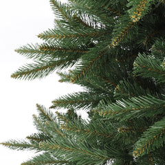 Salcar Künstlicher Weihnachtsbaum mit Holzständer, 150/180/210 cm, Realistischer PVC Christbaum, Pflegeleicht & Hochwertige Weihnachtsdekoration für Innenräume