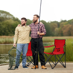 Sunula faltbarer Campingstuhl, ultraleicht, 1,65 kg, mit Getränkehalter, Tragetasche, kompakt klappbar, ideal für Camping, Garten und Ausflüge