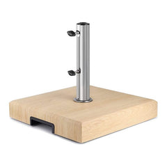 Sekey 25 kg concrete parasol base in wood look