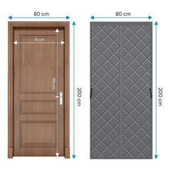 Sekey Magnetischer Wärmeschutzvorhang aus Baumwoll-Polyester Sekey