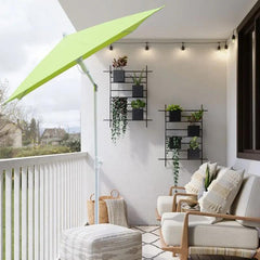 Sekey 180 x 125 cm Balkonschirm Rechteckig mit Schutzhülle, Sonnenschutz UV50+ Sekey