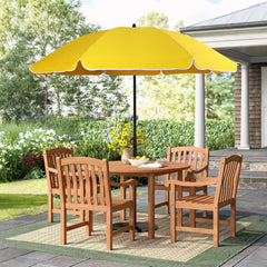Sekey Sonnenschirm Ø180 cm mit UPF50+ – windstabiler Strand- & Balkonschirm mit Neigefunktion, wasserdicht, inkl. Schutzhülle, GRS-recycelter Bezug