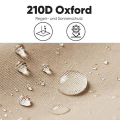 Sekey 3×3m Seitenwand für Pavillon, 2er Set, mit Reißverschlussv und Fenster