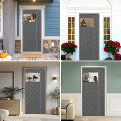 Sekey Magnetischer Thermo-Türvorhang mit seitlicher Öffnung – Wärmeschutz & Kälteschutz, winddicht, selbstklebend, für Balkon & Wohnzimmer