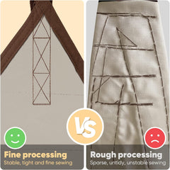 Sekey Sun Shade Sail with Kit PES Sun Protection Sail Waterproof 