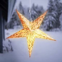 Salcar 60 cm LED paper star for hanging