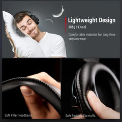 Fifine 6,35 / 3,5mm Studio Kopfhörer mit 50mm Treiber, H8 Sekey