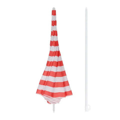 Sekey ∅ 160 cm Strandschirm mit Schutzhülle, Sonnenschutz UV25+ Sekey