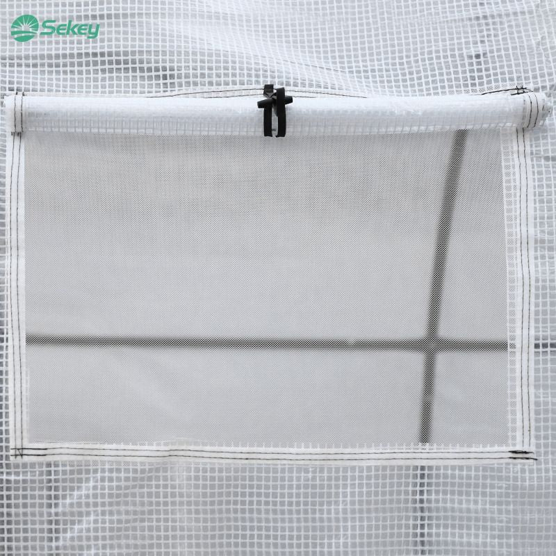 Sekey walk-in foil tunnel with roll-up side wall, 300 cm x 200 cm x 190 cm