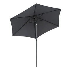 Sekey 270 cm aluminum parasol with crank, sun protection UV50+