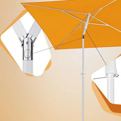 Sekey 180 x 125 cm Balkonschirm Rechteckig mit Schutzhülle, Sonnenschutz UV50+ Sekey