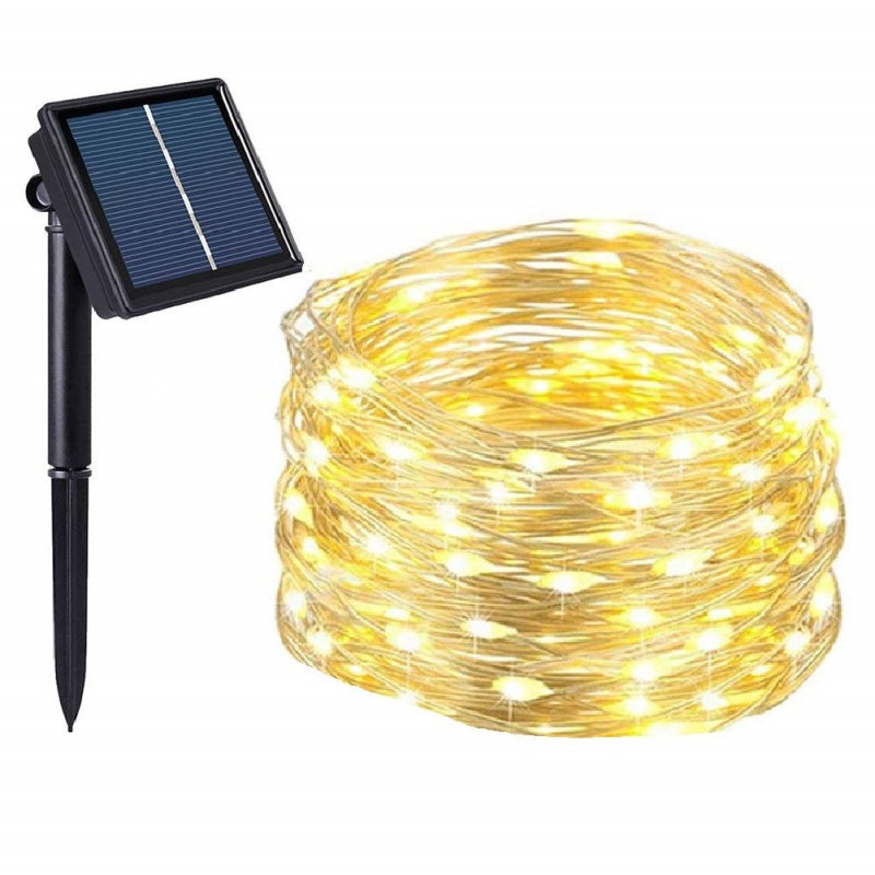 Salcar 10 m LED solar light chain, 100 LEDs