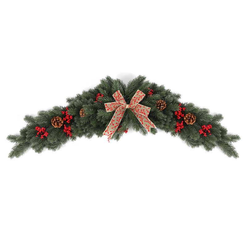 Salcar 1m Artificial Christmas Garland made of 100% PE