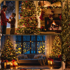 Salcar LED Cluster Lichterkette Kupferdraht | 200/400/600/800 LEDs | 5m/10m/15m/20m | Warmweiß, 8 Modi, Timer & Memory, IP44 Wasserdicht für Innen & Außen