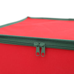 Salcar Aufbewahrungsbox für Weihnachtskugeln – 64 Fächer, stabile Kartontrenner, faltbare Aufbewahrungskiste für Christbaumschmuck & Weihnachtsdeko