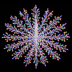 Salcar LED Feuerwerk Lichterkette 532/1250 LEDs – Ø 30/60 cm, Bunt, mit Timer, IP44 für Weihnachten, Hochzeit & Party