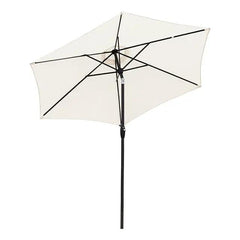 Sekey 270 cm aluminum parasol with crank, sun protection UV50+