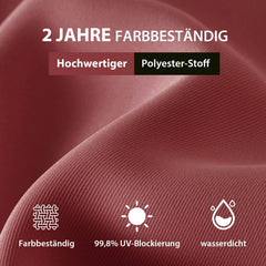 Sekey 180 x 130 cm balcony umbrella rectangular, sun protection UV50+