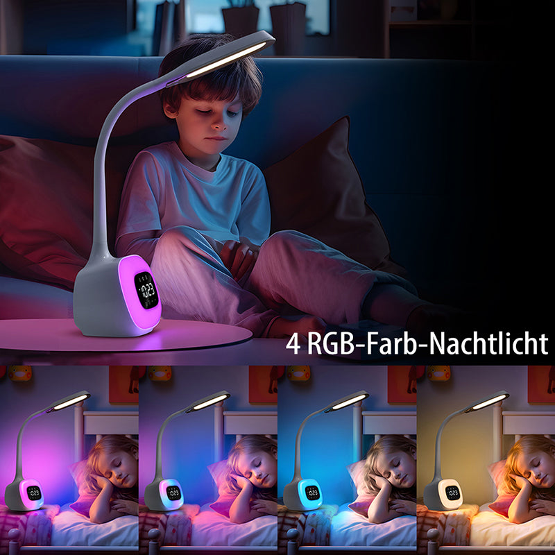 WILIT X15 12W LED Schreibtischlampe für Kinder, mit 4 RGB-Modi